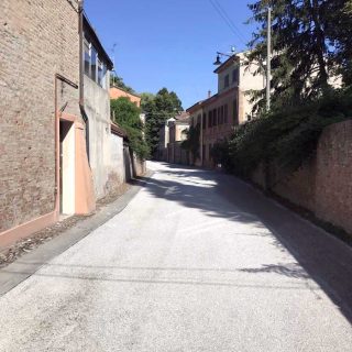 The municipality of Ferrara - triple layer road resurfacing - Slurry Srl