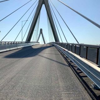 Ponte Ostellato - costruzione strade SAMI asfalto - Slurry Srl