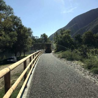 Campolongo sul Brenta - cycle path paving - Slurry Srl