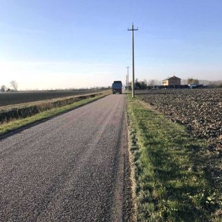 Caorle - the eco-friendly restoration of triple layer unpaved roads - Slurry Srl