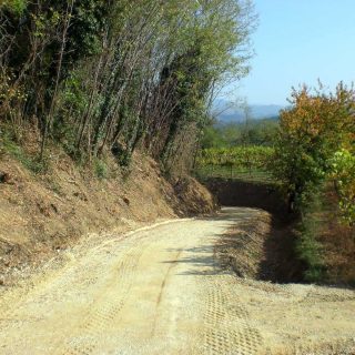 Construction of unpaved roads - Slurry Srl