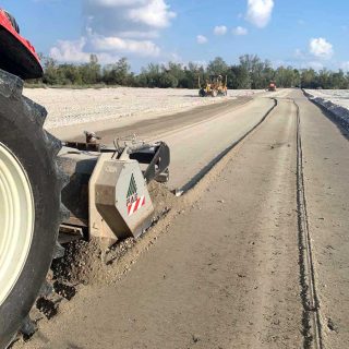 Construction of stabilising roads - Slurry Srl