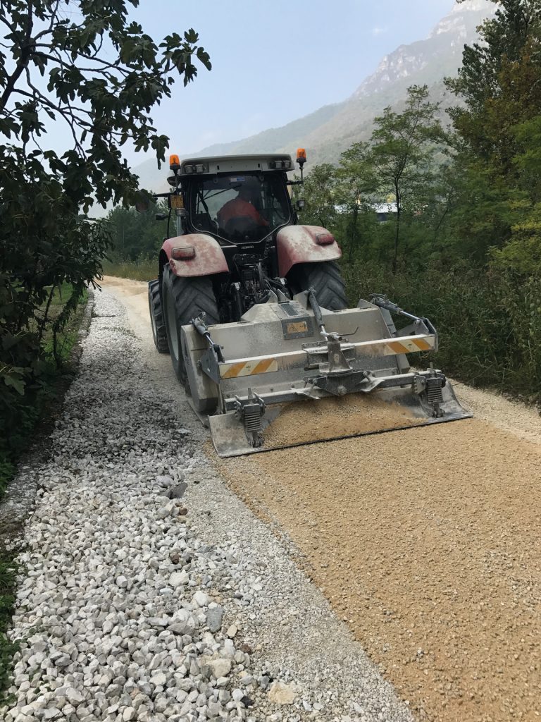 Preparazione del fondo stradale