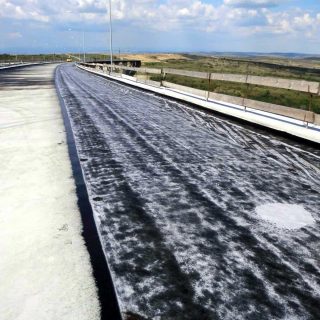 CRW bitumen membranes for a viaduct - Slurry Srl